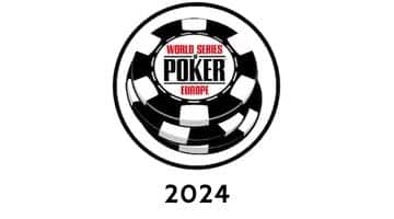 Logga för WSOPE. Under loggan står texten 2024