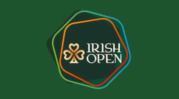 Loggan för Irish Open mot grön bakgrund